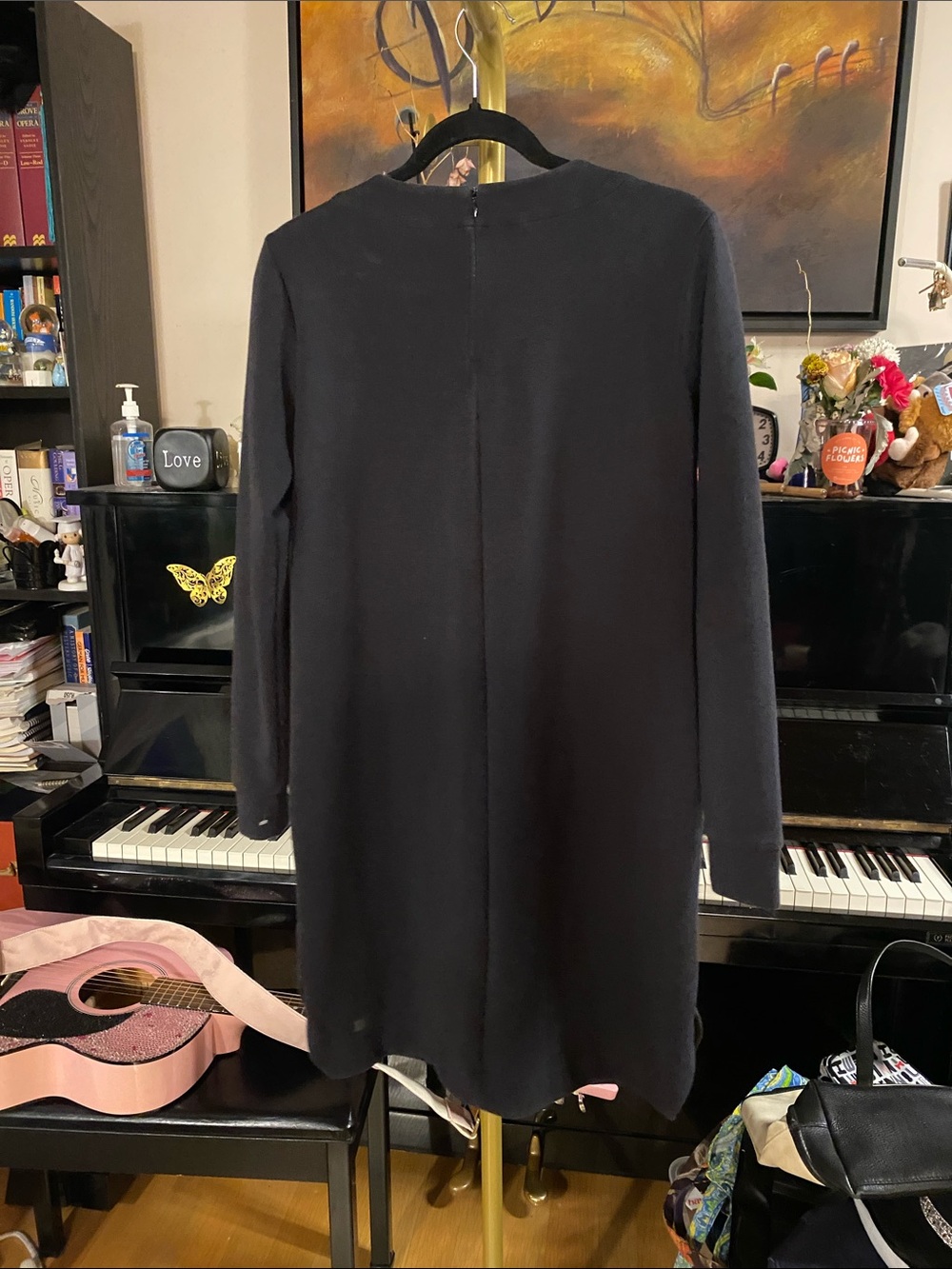 *MEC Dress with Pockets Ptp 19”, L 35.5” - Picture 3 of 4